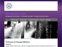 Tablet Screenshot of energy-matters.us